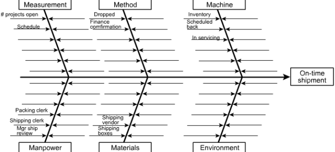 DMAIC-cause-and-effect-diagram