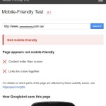 not mobile friendly example