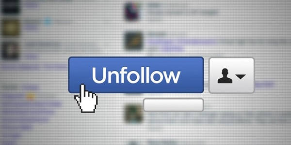 Unfollow Facebook Friends